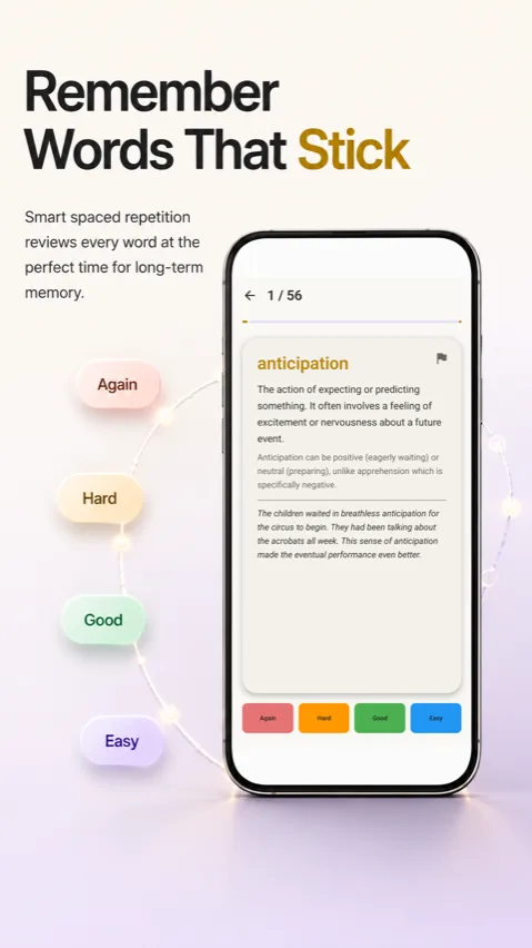 LangBlitz remember words with spaced repetition