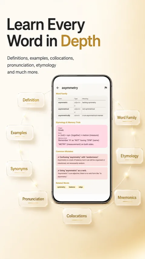 LangBlitz learn words in depth
