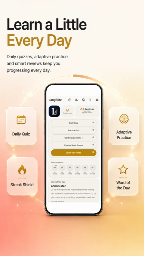 LangBlitz daily practice